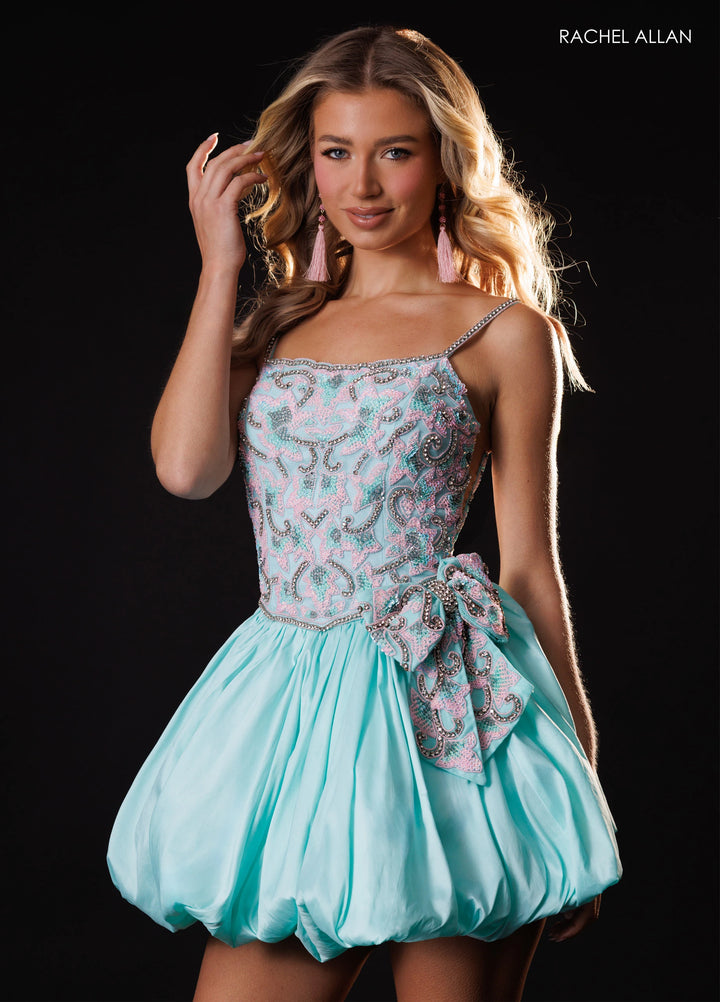 Rachel Allan 40748 Beaded Bodice Homecoming Dress
