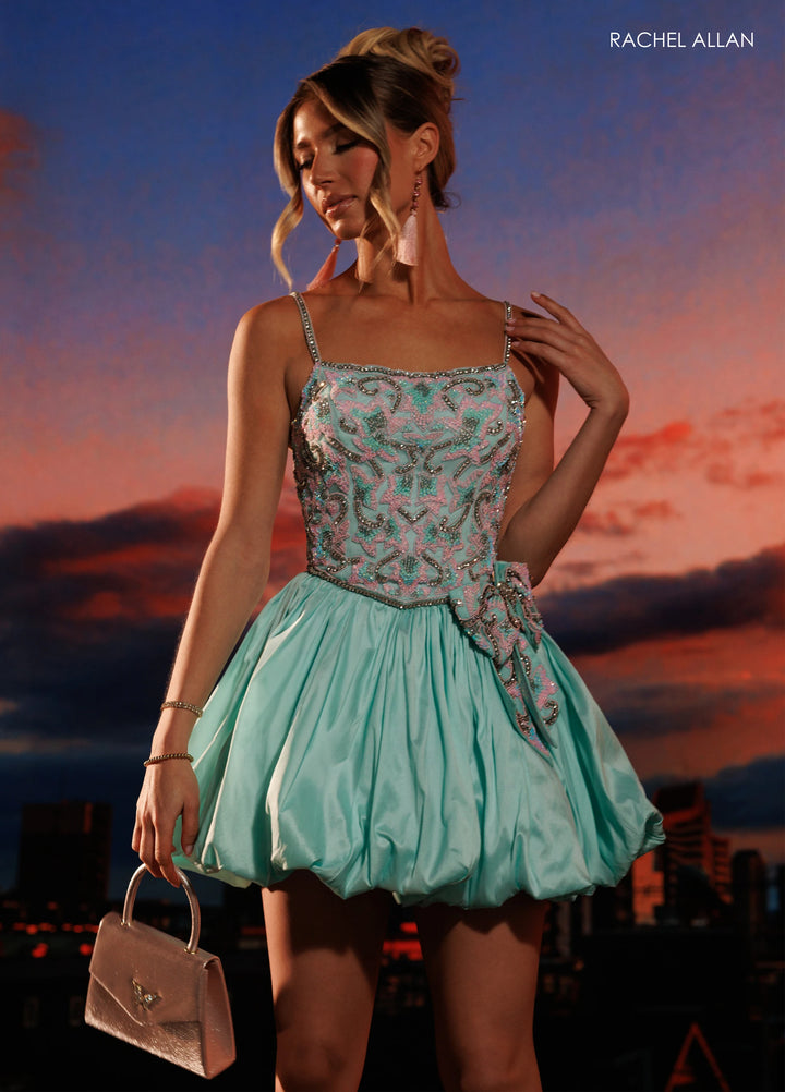 Rachel Allan 40748 Beaded Bodice Homecoming Dress