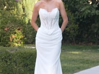 Ladivine CD683W Strapless Sweetheart Bridal Dress