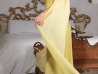 Amoris T730 Asymmetrical Cape Prom 2026 Dress