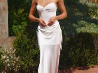 Amoris T747W Sweetheart Neckline Bridal Dress