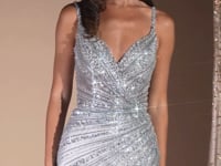 Ladivine CC498 Crystal Beaded Fitted Prom 2026 Dress