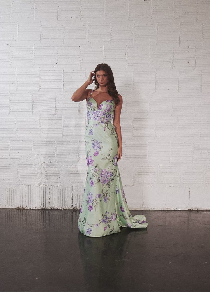Rachel Allan 71023 V-Neck Mermaid Prom Dress 2026