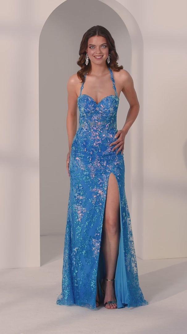 Morilee 49243 Sequin Beaded Lace Prom Dress 2026