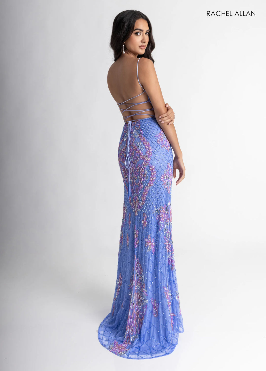 Rachel Allan 70734 Beaded Shimmer Prom Dress 2026 - FOSTANI.com