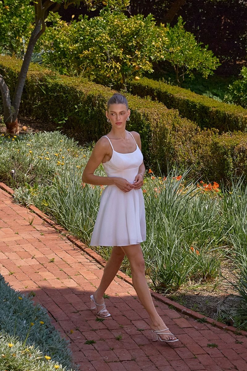 Amoris T103W Glitter Bridal Shower Dress