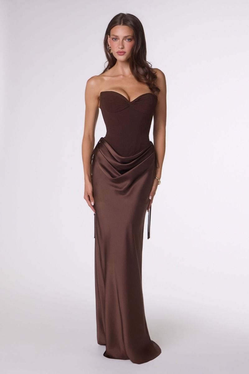 Amoris T747 Strapless Corset Prom 2026 Dress
